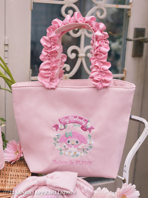 My Melody Ruffled Handbag