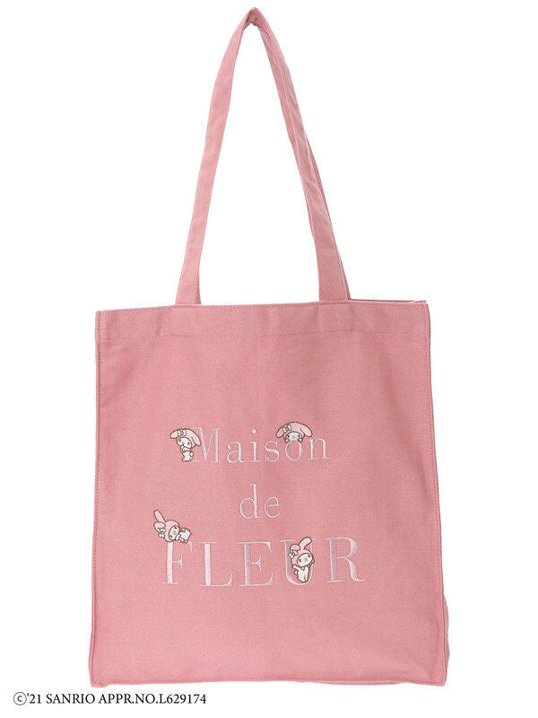 My Melody Canvas Tote Bag