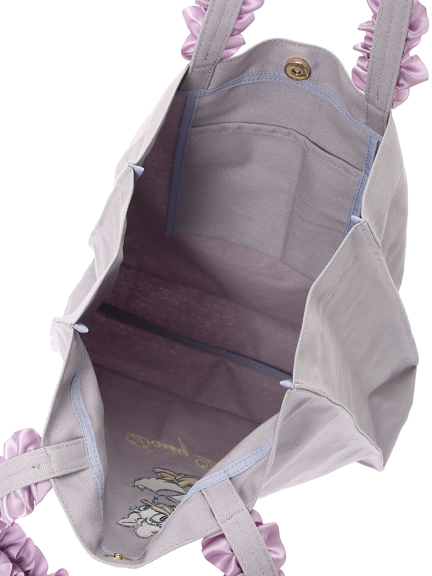 Daisy Duck Ruffled Canvas Tote Bag