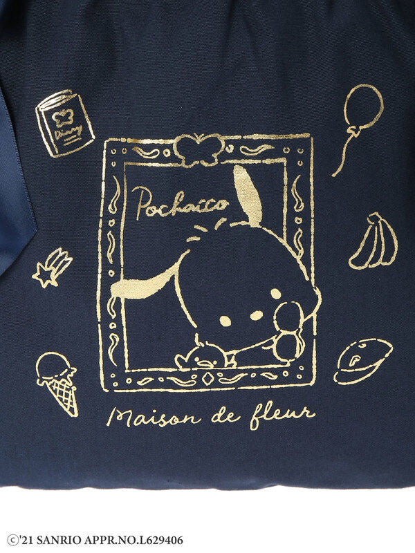 Pochacco Ribbon Tote Bag