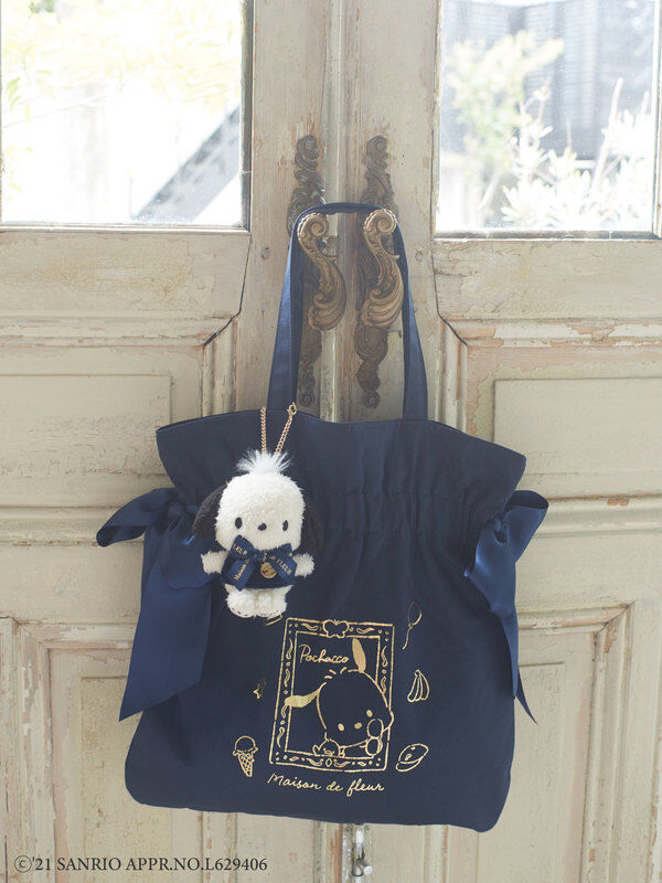 Pochacco Ribbon Tote Bag