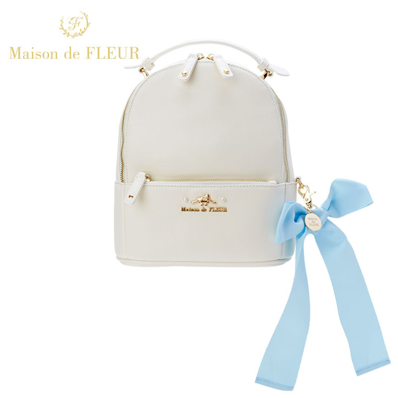 cinnamoroll family pastel mini backpack Cinnamoroll Backpack with Ribbon Charm – Maison de FLEUR