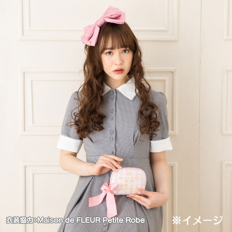 My Melody Gingham Ribbon Tote Bag