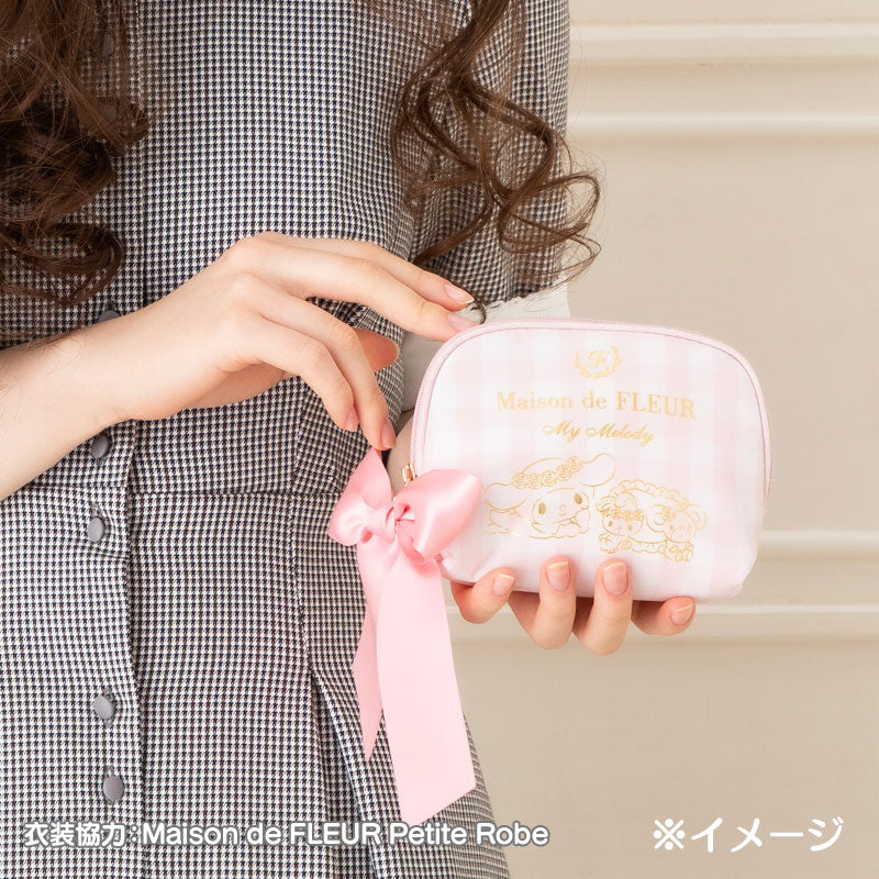 My Melody Gingham Ribbon Tote Bag