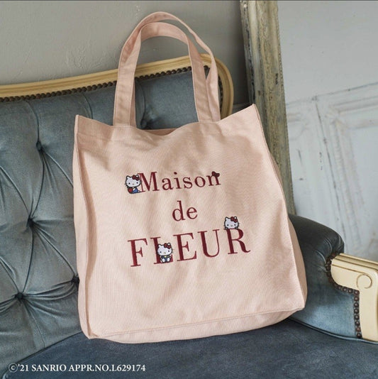 Hello Kitty Canvas Tote Bag