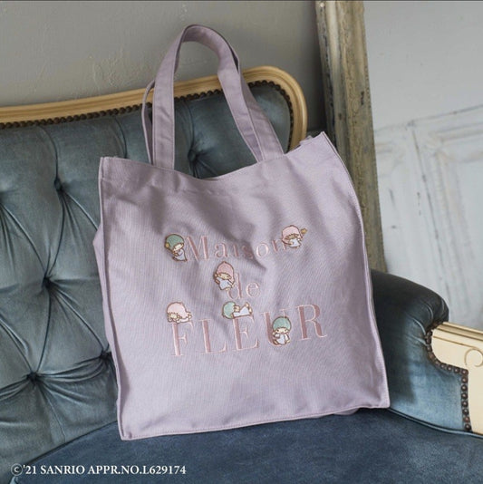 Little Twin Stars Canvas Tote Bag