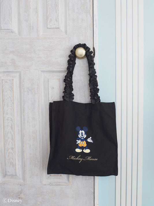 Mickey Mouse Ruffled Canvas Tote Bag