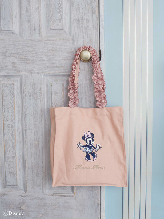 Minnie Mouse Ruffled Canvas Tote Bag