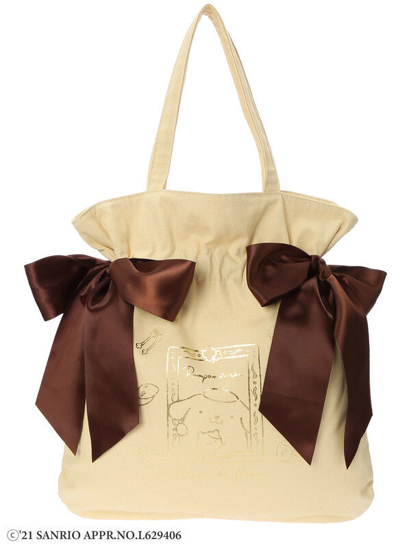 Pompompurin Ribbon Tote Bag – Maison de FLEUR