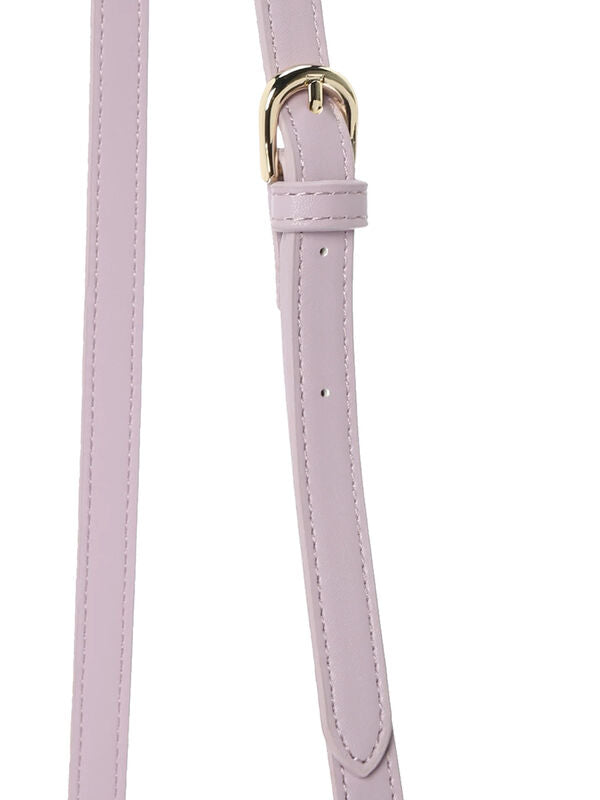 Crossbody Bag with Ribbon Charm