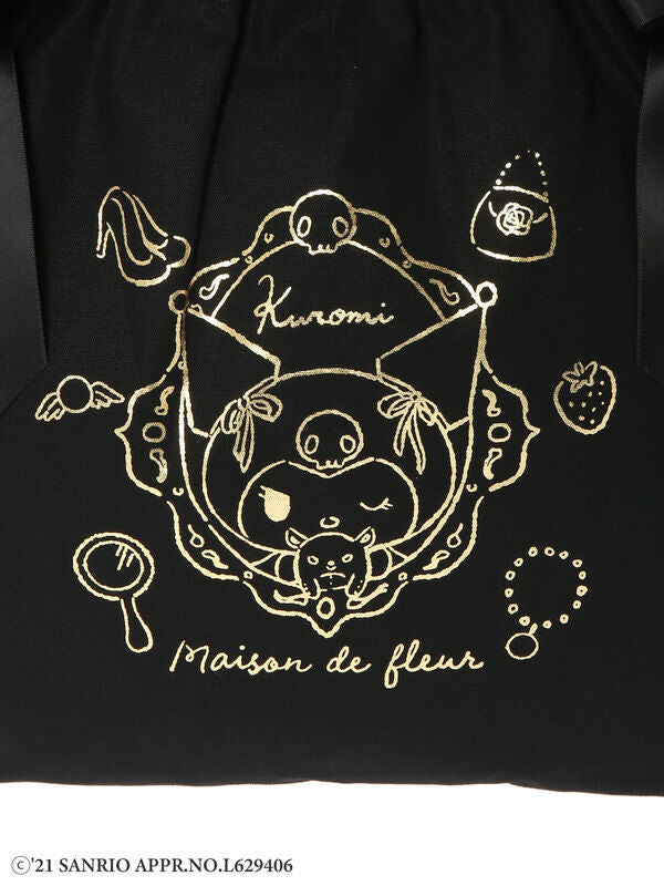 Kuromi Ribbon Tote Bag