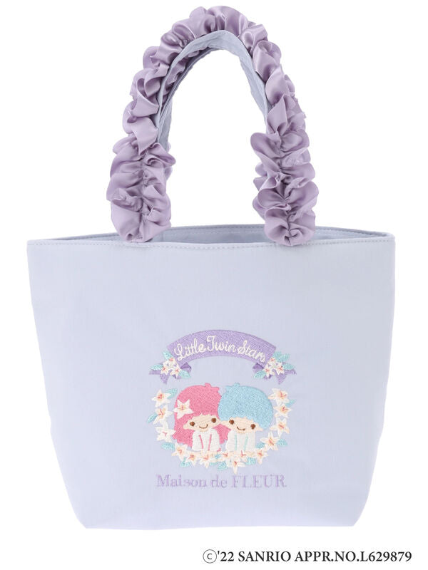 Little Twin Stars Ruffled Handbag