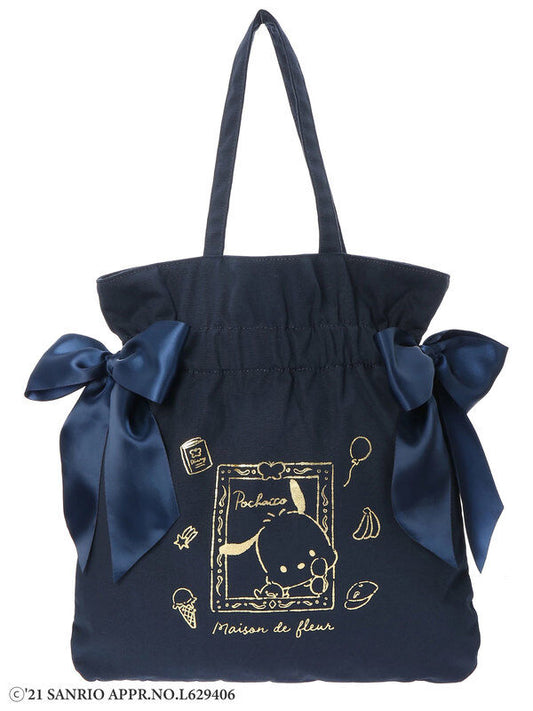 Pochacco Ribbon Tote Bag