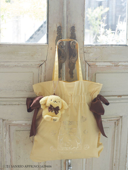 Pompompurin Ribbon Tote Bag