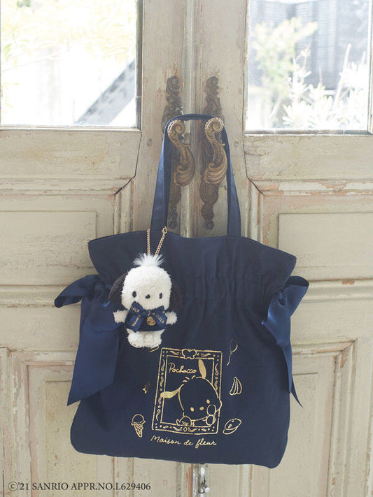 Pochacco Ribbon Tote Bag