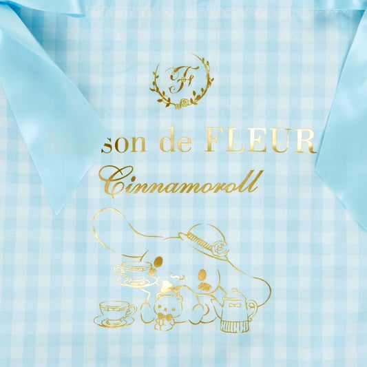 Cinnamoroll Gingham Ribbon Tote Bag