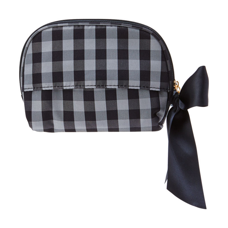 Kuromi Gingham Ribbon Tote Bag