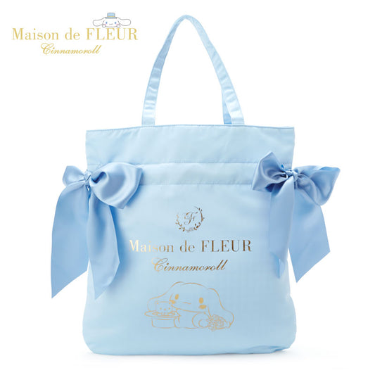 Cinnamoroll Ribbon Tote Bag (Gingham Inner)